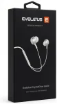 Vadu austiņas Evelatus Crystal Clear Audio headphones with 3.5 mm jack with microphone Baltas 4752192109219 CCAV-3.5WH (4752192109219)