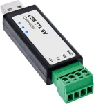 USB adapteris Delock InLine&reg; USB į TTL 5V konverteris, USB-A į 4 kontaktų terminalą