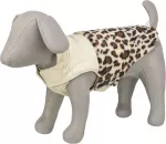 Trixie Płaszcz Ajou &scaron;uniui kreminė/leopard M 45 cm (TX-680298)