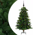 Dirbtinė Kalėdų eglutė su burbulais 120 cm 150 LED &Scaron;ilta balta