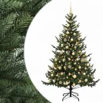 Dirbtinė kalėdinė eglutė su rutuliuku 240 cm 300 LED