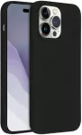 Accezz skysto silikono dėklas su MagSafe, skirtas iPhone 14 Pro Max &ndash; Juodas