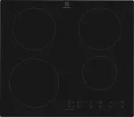 Electrolux EIT60433CT kaitlentė Juoda Įmontuojama Indukcinė kaitlentė su zonų skirstymu 4 zonos