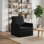 Sofa Krėslas Juoda 70 x 81 x 82 cm Aksomas