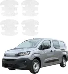 GrizzGlass Balta techninė danga HeavyDuty Baltas po rankenomis, skirta Peugeot Partner (2018-2026) [4w1] (GRZ22489)