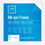 Abysse Album & Vinyl Frame - Baltas