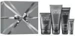 Clinique CLINIQUE_SET_ Great Skin for Him komplektas żel do mycia twarzy 200ml + peeling do twarzy 100ml + przeciwstarzeniowy krem pod oczy 15ml + emulsija nawilżająca do twarzy 100ml
