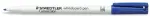 Staedtler Lumocolor 301-3, 1 vnt., Mėlyna, Mėlyna, Mėlyna, Polipropilenas (PP), Plona