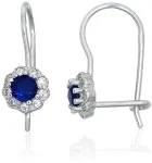 Diamond Sky Jewelry Sidabriniai auskarai su cirkoniais &bdquo;Marielle VII&ldquo;