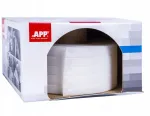 Aptel Lipni, elastinga putplasčio juosta balta | 15 mm x 25 m | App No Edge Tape