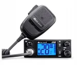 Automagnetola &Scaron;iuolaikinis cb radijas Midland 28 - 12v ir 24v vox ds rfgain - 7 spalvos + ki&scaron;tukas
