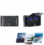 Automobilinis įkroviklis 2 x Usb 3.1a lizdas 12v 24v