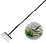 Grandininis pjūklas Garden valymo kastuvas su 148 cm ledo grandikliu, sniego kastuvu, vejos kra&scaron;tų grandikliu, lauko kastuvo įrankis piktžolėms ravėti, kasti, ledui &scaron;alinti