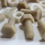 50 x stiklo pluo&scaron;tu sustiprinti super nailoniniai &scaron;e&scaron;iabriauniai varžtai m8 x 20 mm ma&scaron;ininiai varžtai plastikinės veržlės ir varžtai poveržlės