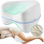 Pagalvė tarp kelių miegui, plei&scaron;tas po kojomis, memory foam