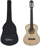 Klasikinė gitara su dėklu pradedantiesiems ir vaikams, 1/2 34