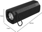 Kompiuterio kolonėlės Prendeluz ne&scaron;iojama bluetooth kolonėlė, belaidė bluetooth 5.0 kolonėlė, 6 w, usb, microsd, įmontuota 1200 mah baterija, juoda