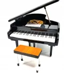 Miniatiūrinis pianinas, mastelis 1:10, kolekcinis gaminys