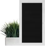 Juoda langų plėvelė 45x350