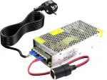 BYZESTY tinklo adapteris automobiliniams 12 V įrenginiams, 240 W, 20 A, ZL-LZH-dianyanqi