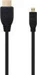 Brightium didelės spartos micro hdmi v1.4 kabelis su ethernet, a/m-d/m, ilgis 1.8m, idealiai tinka prijungti ne&scaron;iojamus įrenginius prie hd ekranų, palaiko vaizdo rai&scaron;ką iki 4k