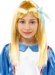 Alisos perukas mergaitėms &ndash; &bdquo;Alisa Stebuklų &scaron;alyje&ldquo; (Alice in Wonderland)