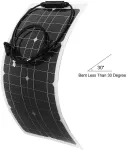 Lankstus 25w 12v Monokristalinis Saulės Skydelis