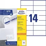 Avery Zweckform Universalios etiketės, baltos 105x41mm 100 lak&scaron;tų (3477)