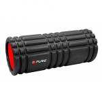 Pure2Improve | Ribbed Training Roller | Juodas