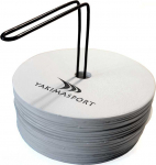 YakimaSport Etiketės (ženklinimo kilimėliai) - 24 vienetų baltas rinkinys