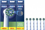 Dantų &scaron;epetėlis Braun Oral-B EB50-6 Cross Action Pro Dantų &Scaron;epetėlio Galvutės, 6 Vnt.