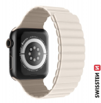 Swissten silikoninė magnetinė apyrankė, skirta Apple Watch 38/40 mm