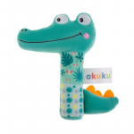 Akuku mink&scaron;tas pliu&scaron;inis žaislas Crocodile, A0644