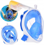 Jokomisiada Mėlyna mask with a snorkel for diving and snorkeling S/M SP0762 NI