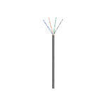 Goobay lauko tinklo kabelis | CAT 5e U/UTP | AWG 26/7 | Kabelio ilgis: 100 m | Juodas