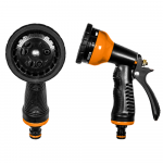 Laistymo purk&scaron;tukas metalinis Bradas Profi su adapteriu, 7 funkcijų