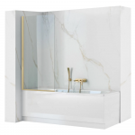 Vonios sienelė Rea Elegant, 80 cm, Brushed Gold