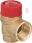 Afriso APSAUGINIS VOŽTUVAS MS 3/4"X1" 3 BARŲ C.H.