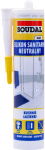 Soudal SILIKONINIS NEUTAS. SANITARINIS Baltas 280ML