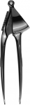 Česnakų presas 18 cm Velma juodas chromas AMBITION