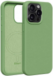 Dėklas Telforceone Etteri Silicone Mag Apple iPhone 15 Pro Max 6,7' &scaron;viesiai žalios spalvos