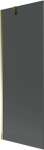 Vonios sienelė Mexen Next I, Gold/grafito stiklas, 70 x 150 cm