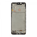 Dėklas LCD ekranas + jutiklinis blokas + priekinis dangtelis Samsung A165 Galaxy A16 4G Juodas (Paslaugų paketas)