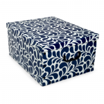 ORDINETT Kartoninė dėžutė 49 x 39 x 25 cm, Big Box Goccia asorti: mėlyna | &scaron;viesiai pilka | bordo