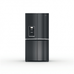 Whirlpool &Scaron;aldytuvas | WQ9I FO2BX EF | Energy efficiency class E | Free standing | Side by side | Height 187.6 cm | No Frost system | &Scaron;aldytuvas net capacity 355 L | &Scaron;aldiklis net capacity 237 L | Ekranas | 41 dB | Juodas