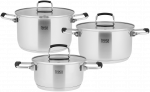 6 puodų rinkinys TEESA COOK PRIME