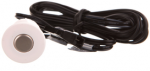 GTV Pritemdomas jutiklinis jungiklis, 12 V, 24 W, baltos spalvos, fi 22 x 16 mm, skirtas skyle