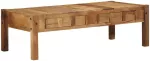 Kavos staliukas Ruda 110 x 54 x 35 cm Kietas atkurtas medis