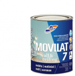 Akriliniai dispersiniai dažai Rilak MOVILAT 7 A bazė balta matiniai 0,9 L