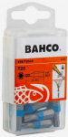 Bahco Bits Torx T25x25mm, conical, color coded, 10pcs